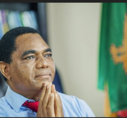 President Elect of Zambia, Hichilema Hakainde